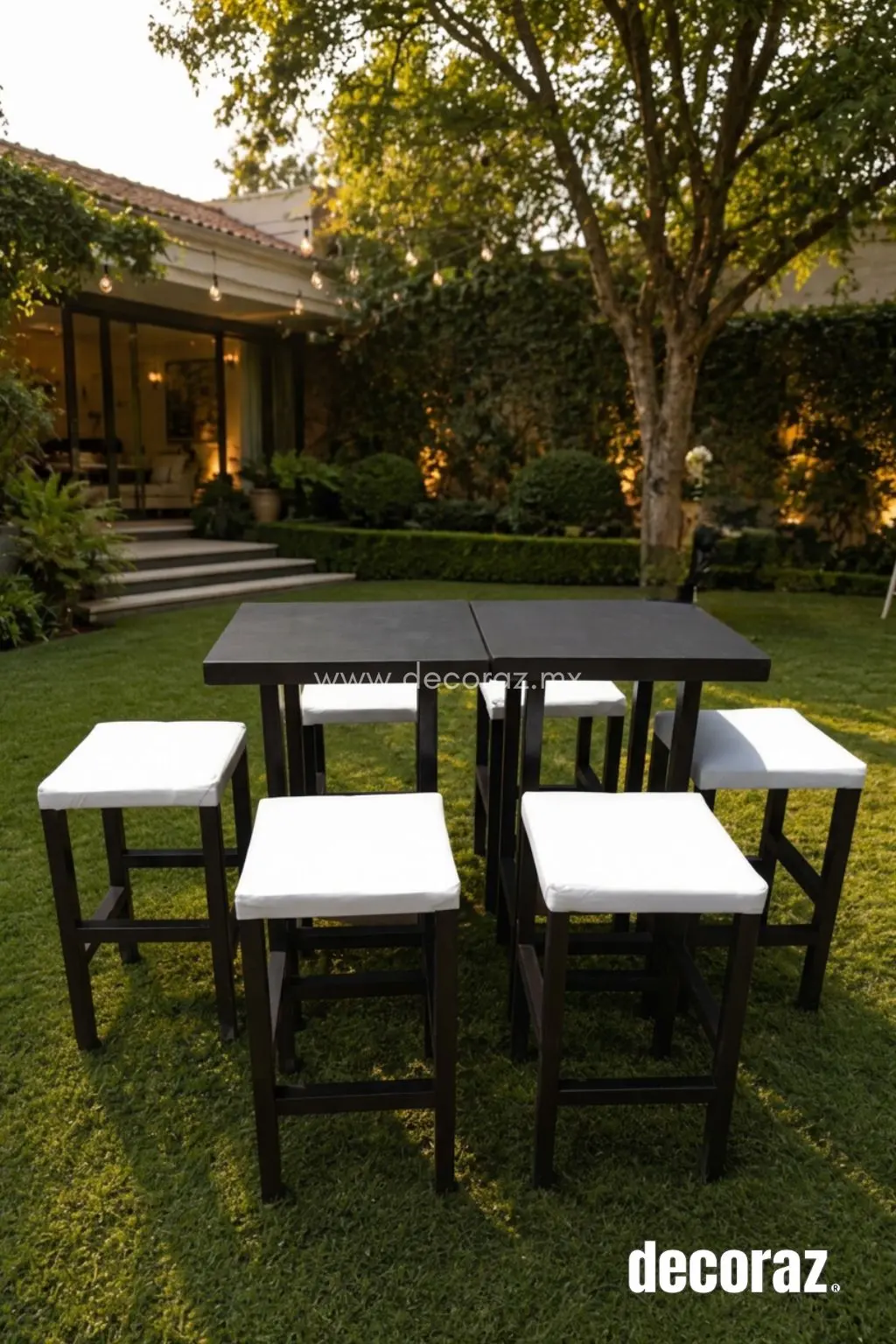 Periquera lounge chocolate café 6 bancos CDMX